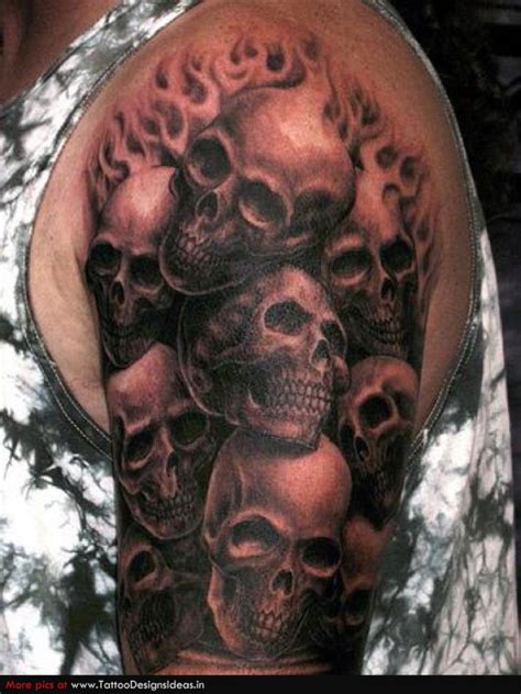 skull and tattoo|skull tattoos for men.